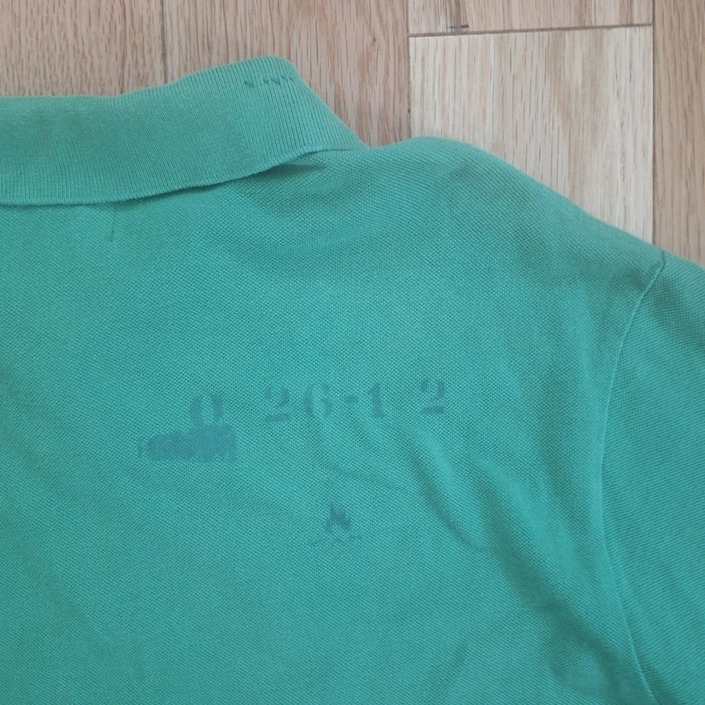 Polo Ralph Lauren Custom Fit Vintage Native American Graphic Polo Green XL